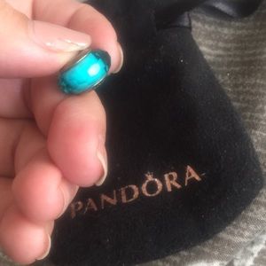 Pandora Murano Fascinating teal charm